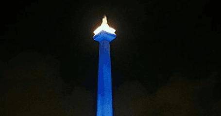 Monas, Jakarta, Indonesia - Instagram.com/Yayasan Autisme Indonesia